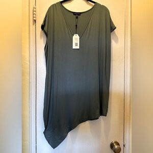 NWT Universal Standard Genevette Cap Sleeve Tunic - Goblin Blue - Size M (18/20)